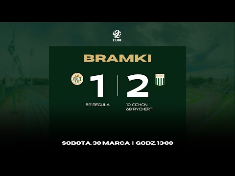 Zagłębie II Lubin - Olimpia Grudziądz [BRAMKI]