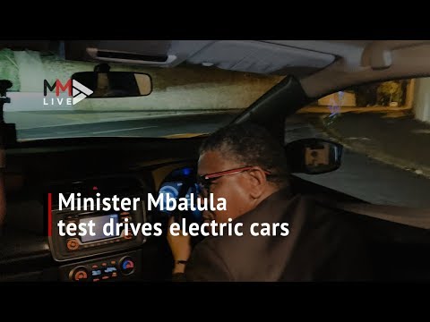 “No vrrrr pha, just mmmmm” Minister Mbalula test drives new electric cars