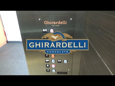 EPIC MOTOR! Montgomery Hydraulic Elevators-Ghirardelli Square-San Francisco, CA