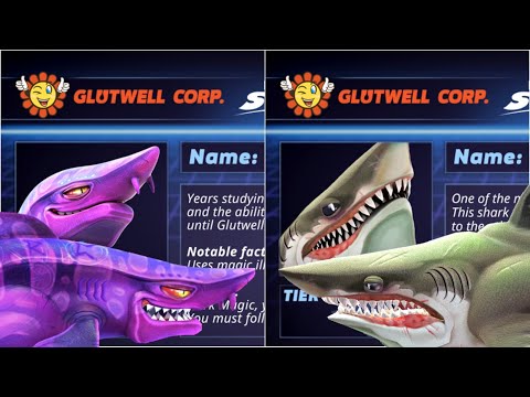 MEGALODON AND DARK MAGIC SHARK QUEST COMPLETED ! - Hungry Shark World