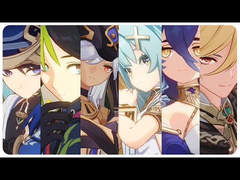 Character Introduction (Cutscene) - Six Darshan Representatives  | Genshin Impact