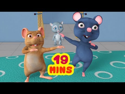Do Chuhe The Mote Mote The Poem | Hindi Rhymes for Children | Infobells