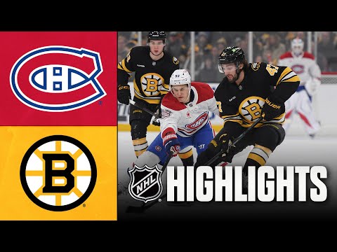 Canadiens vs. Bruins | NHL Highlights | December 23, 2025