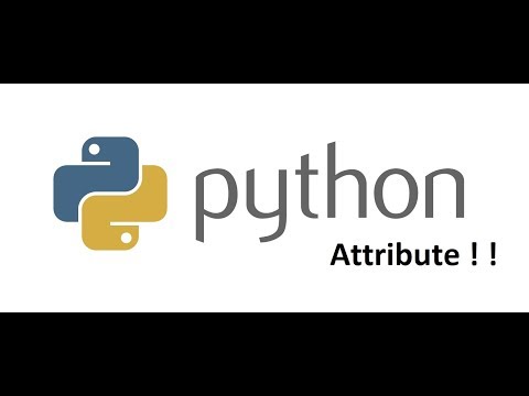 Attribute In Python Python Attribute Python For Beginners Python Tutorial Python Programming