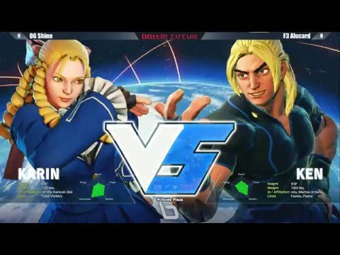 SFV/SF5: Next Level Battle Circuit V.3 - Losers Final Shine v Alucard / Grand Final Shine vs Sabin