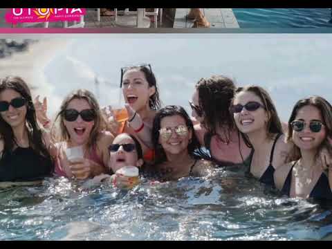 utopía pool party