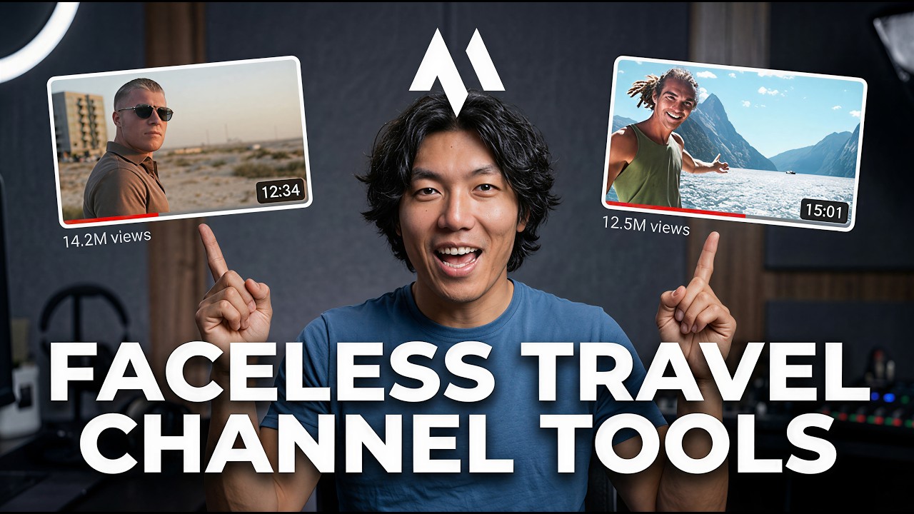Make Faceless AI Travel Videos