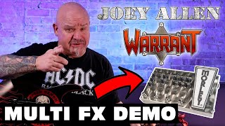 Video thumbnail for Joey Allen of Warrant Demos the Morley Analog Multi FX AFX-1 With his Fly Rig by Morley