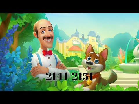 Gardenscapes. Levels 2141-2151