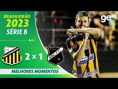 Gols e lances de Novorizontino x ABC-RN