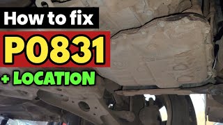 Meaning of OBD p0831