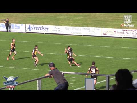 2016 Newcastle RL - Round 6 - Under 19s Highlights - Cessnock Goannas v Western Suburbs Rosellas