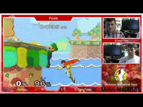 Mass Madness 16a - BatSox (Luigi) vs. Gtown_Tom (Roy) - SSBM Pools