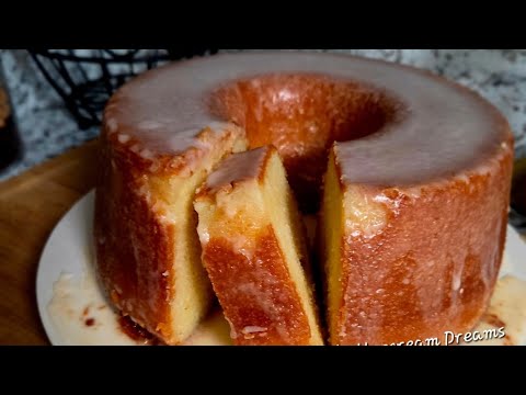 Fresh Lemon Butter Syrup Pound Cake