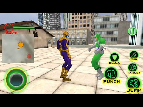 Spider Hero vs Captain PK Superhero Crime City USA | Spider Hero City Fighting - Android GamePlay