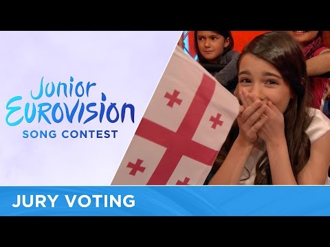 All the professional jury votes of the 2016 Junior Eurovision Song Contest
