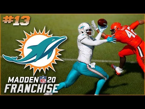 Madden 20 Miami Dolphins Franchise Ep. 13 | Insane Prospects and Insane Catches