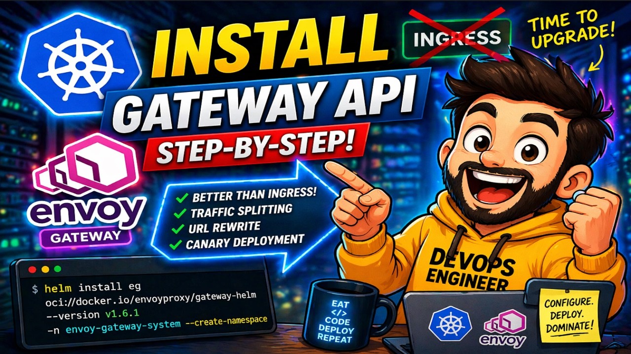 How to Install Gateway API in Kubernetes Step-by-Step | Envoy Gateway Tutorial