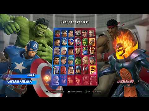 Xbox One - Marvel vs Capcom infinite - 2VS2 gameplay - Part 6