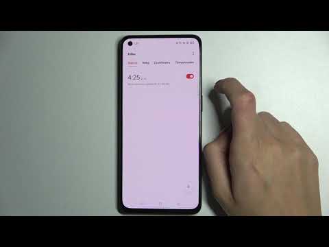 Poner el despertador en OPPO Reno6 5G - poner alarma