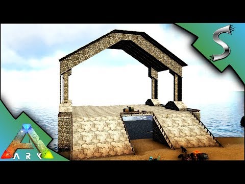 BUILDING THE BASE! THE WORKSHOP AND ENTRANCE! - Ark: Survival Evolved [S4E17]