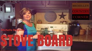 preview picture of video 'Country Kitchen Decorating - Stove Board'