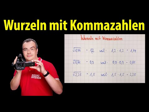 Roots with Decimals - Root Calculus - Simply Explained |  Lehrerschmidt