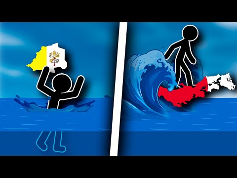 TOP Countries You Can Surf On🏄‍♂️