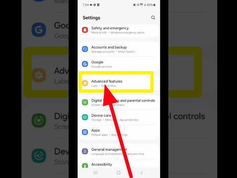 How to Enable Side Button Key in Samsung Camera shortcut in Samsung #samsung #shorts