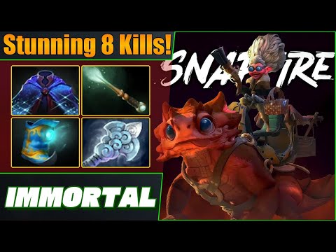 Immortal Snapfire Hard Support 🩺 Insane 8 Kills! Dota 2 DotaPulse Highlight Gameplay