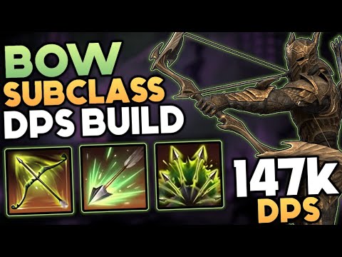 Insane Bow Build - 147k DPS Bow/Bow Subclass DPS Build | ESO Update 47