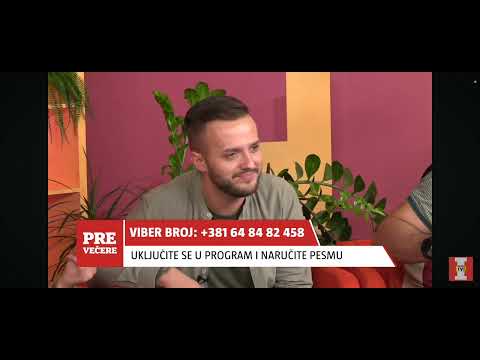 Dalibor Maksimovic i Stefan Kosmajac - Hej lepoto nad lepotom (uzivo) informer Tv
