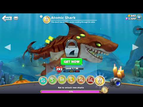 Unlocking atomic shark