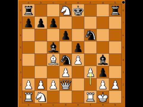 Zbog napada je zrtvovao i Damu  - KNORRE vs CHIGORIN  - Giuoco Piano # 642