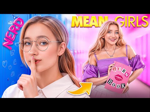 Nerd vs Popular! Nerd Glow Up Into Mean Girl