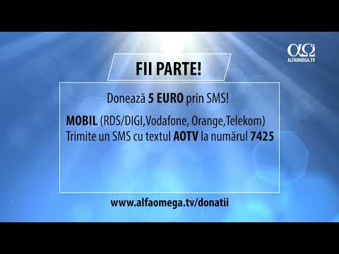 Fii parte și tu din lucrarea de media creștină Alfa Omega!