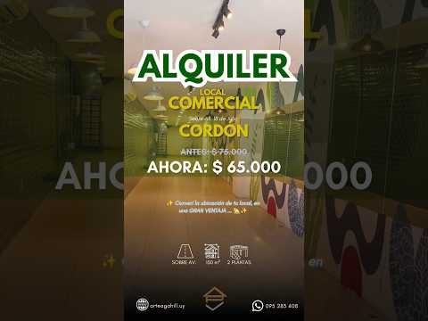 Video de YouTube - Local en Alquiler  en Cordón, Montevideo