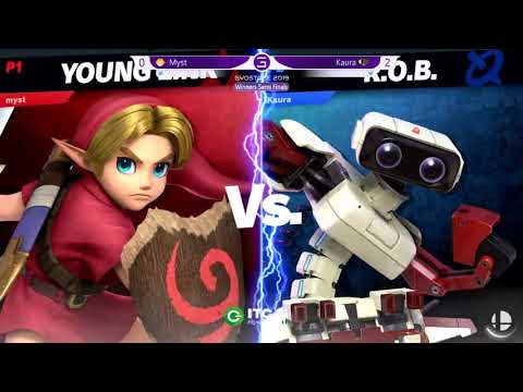 Gyostage 2019 - Ultimate Singles - Winners Semi-Finals - Myst(Young Link) vs Kaura(R.O.B)