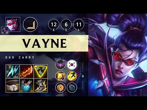 Vayne ADC vs Draven: Unstoppable - KR Master Patch 14.23