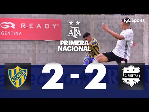 Atlanta 2-2 Deportivo Riestra | Primera Nacional
