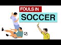 ⚽️ Fouls in Soccer : Soccer Direct Fouls / Indirect Fouls and Goalkeeper Fouls Explained