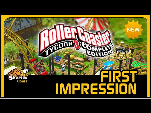 RollerCoaster Tycoon 3 (complete edition): First Impression (2020)