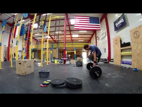 Alex Gilbin Team Gizmo CrossFit Electron Besancon WOD1