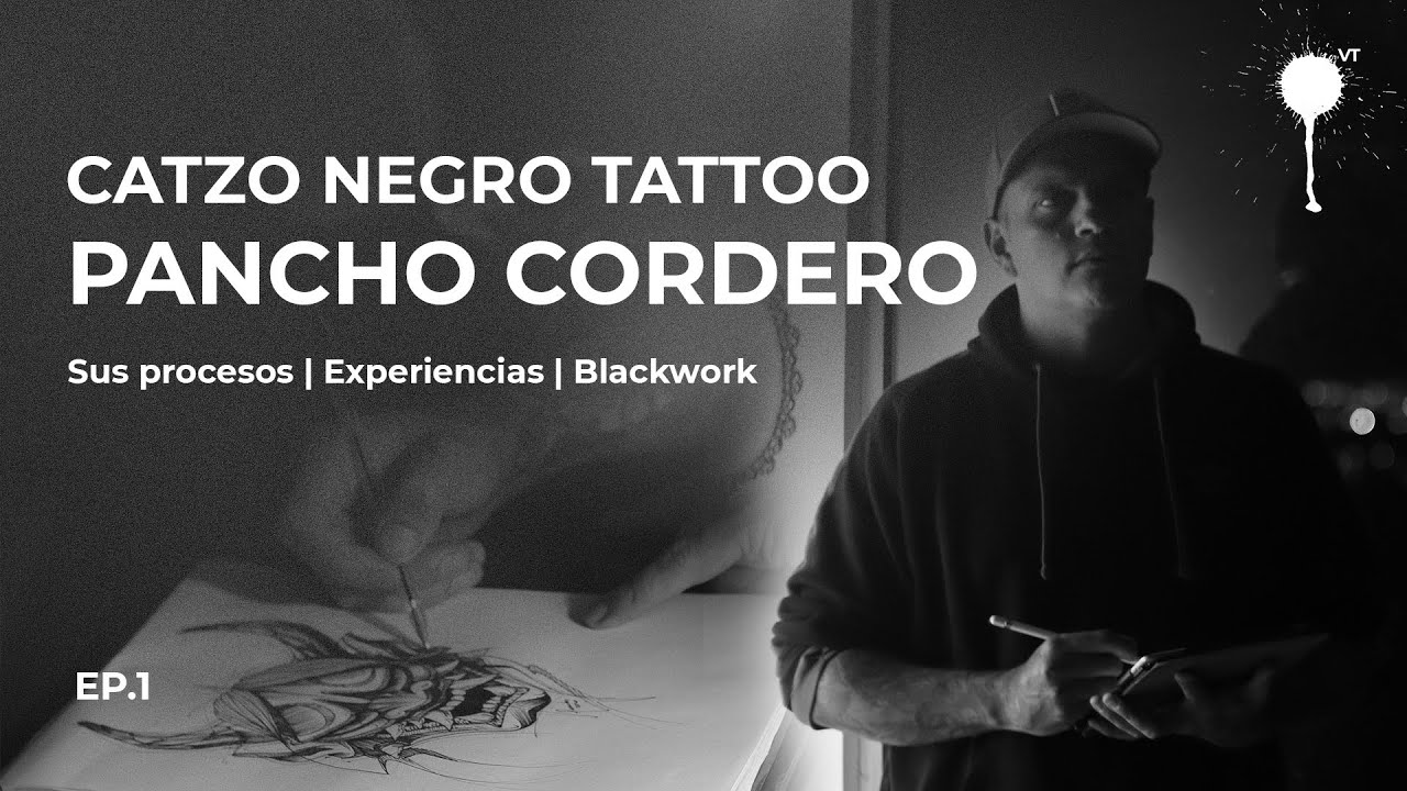 ¿Qué es el Tatuaje Blackwork? CONVERSANDO con Pancho Cordero de CATZO NEGRO TATTOO