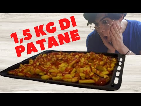 1,5 KG di "PATANE" al forno - cheat meal