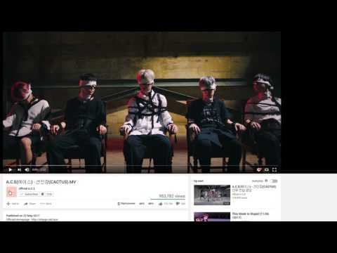 A.C.E is close to reaching 1 Million on "Cactus!"