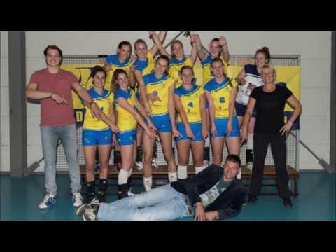 Volleybalwedstrijd 1e divisie Scylla D1 -  Donitas D2  14 november 2015 in Wageningen