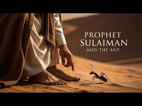 The Ant and Prophet Sulaiman | Powerful Islamic Storytelling | Lessons from Prophets