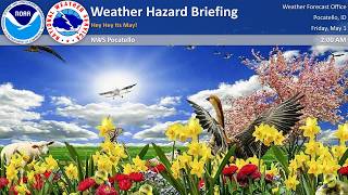 05/01/26 Hazard Briefing - Hey Hey Its May!