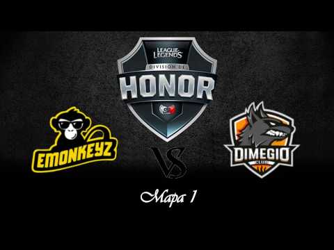 League of Leguends | Las Mejores Jugadas del Emonkeyz Vs Dimegio de la Division de Honor.